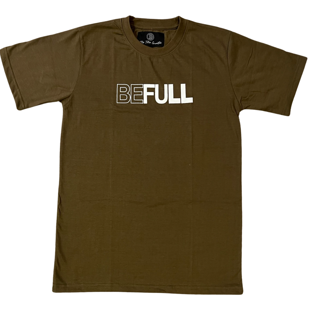 
                  
                    Olive Green BEFULL classic Tee (Clearance Rack Item)
                  
                