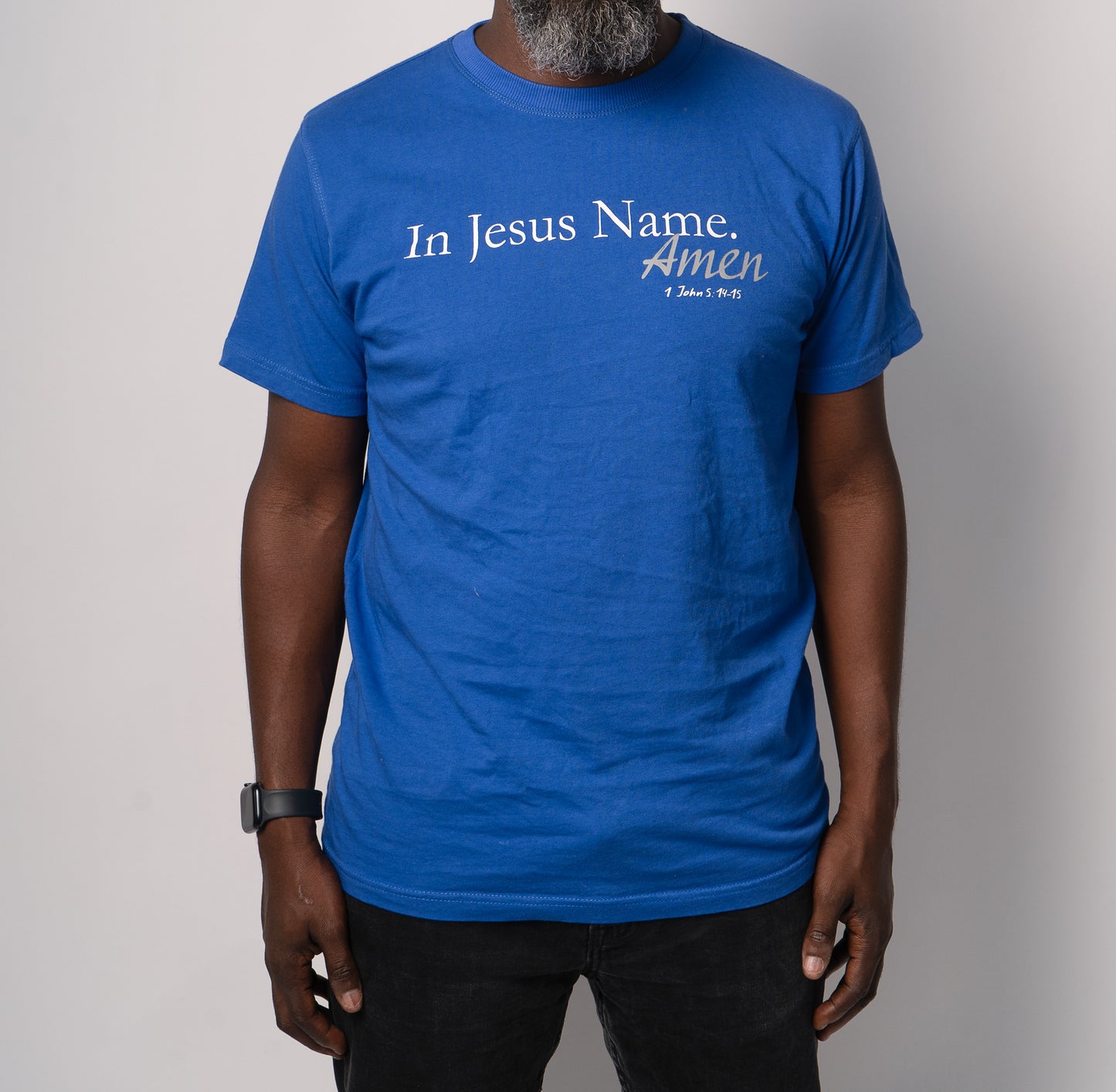 In Jesus Name, Amen (IJN) Royalty tee