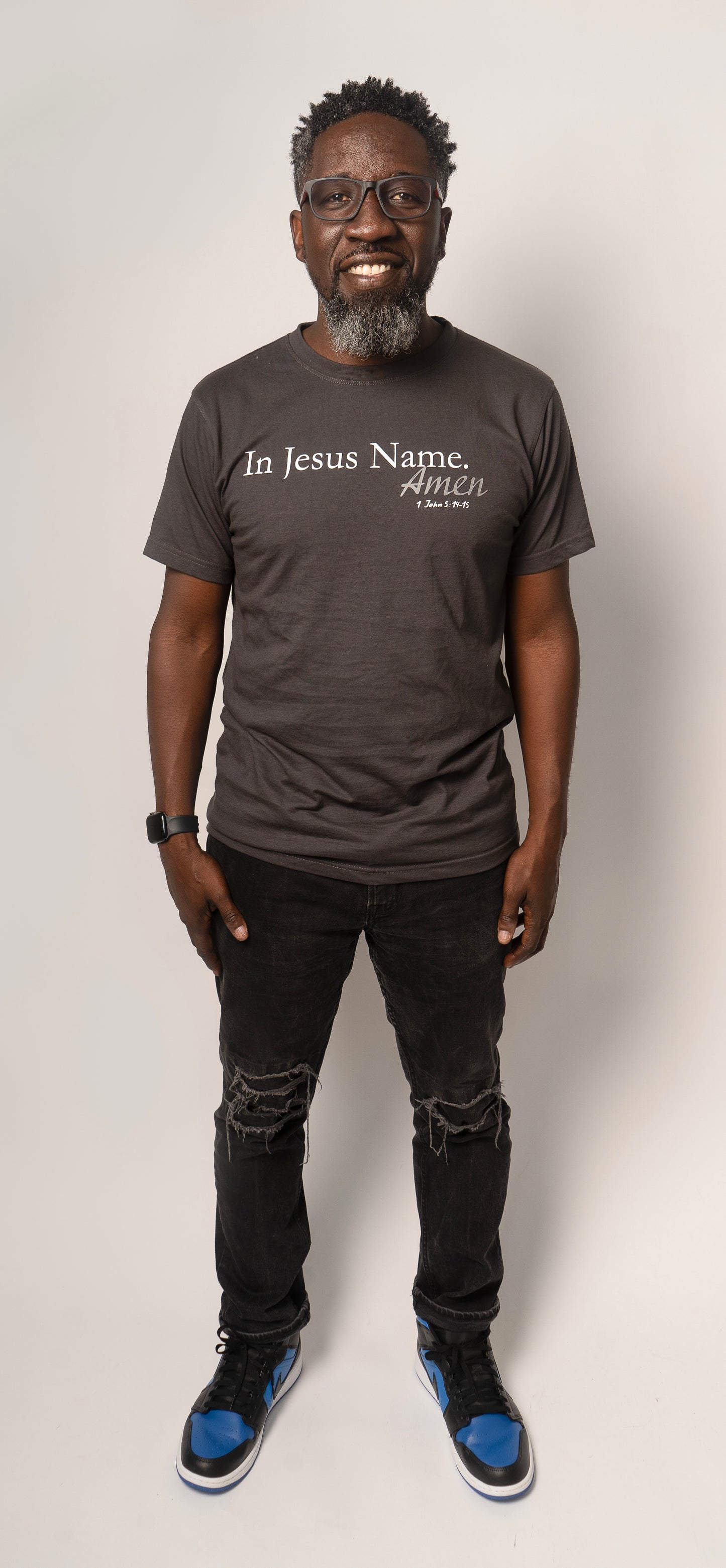 In Jesus Name, Amen (IJN) Calvary tee