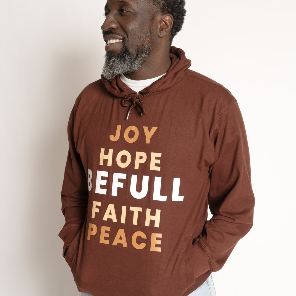 BEFULL lightweight hoodie (Brown)