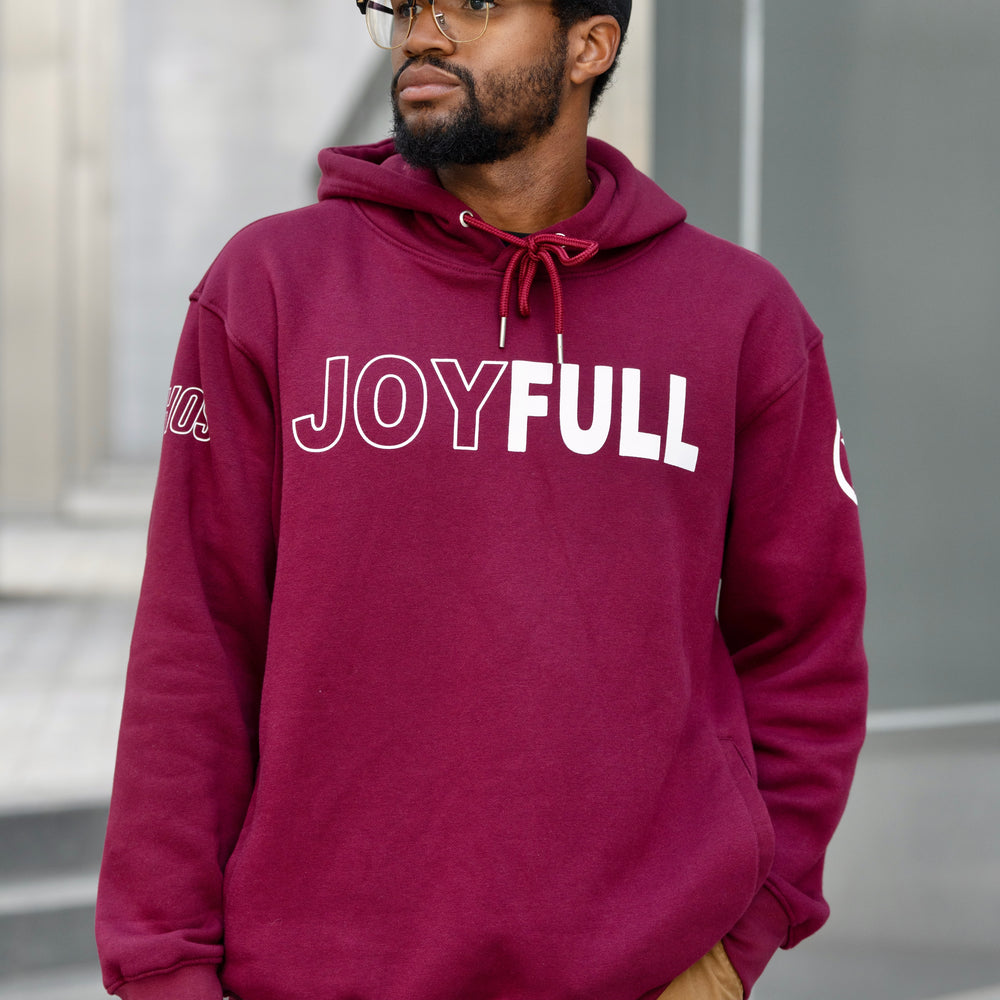 
                  
                    Maroon JoyFull Unisex fashion hoodie (Clearance Rack Item)
                  
                