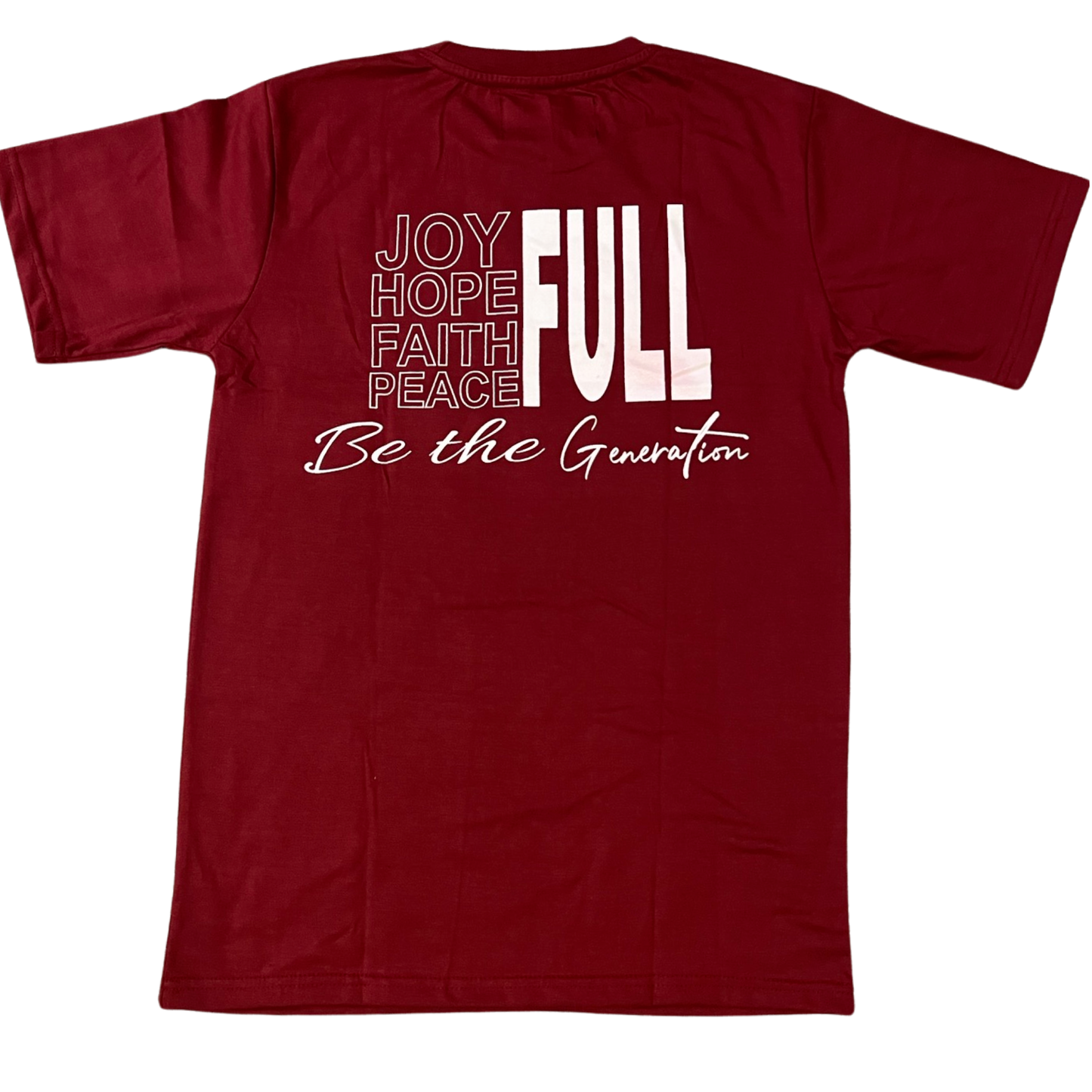 Maroon BEFULL classic Tee (Clearance Rack Item)